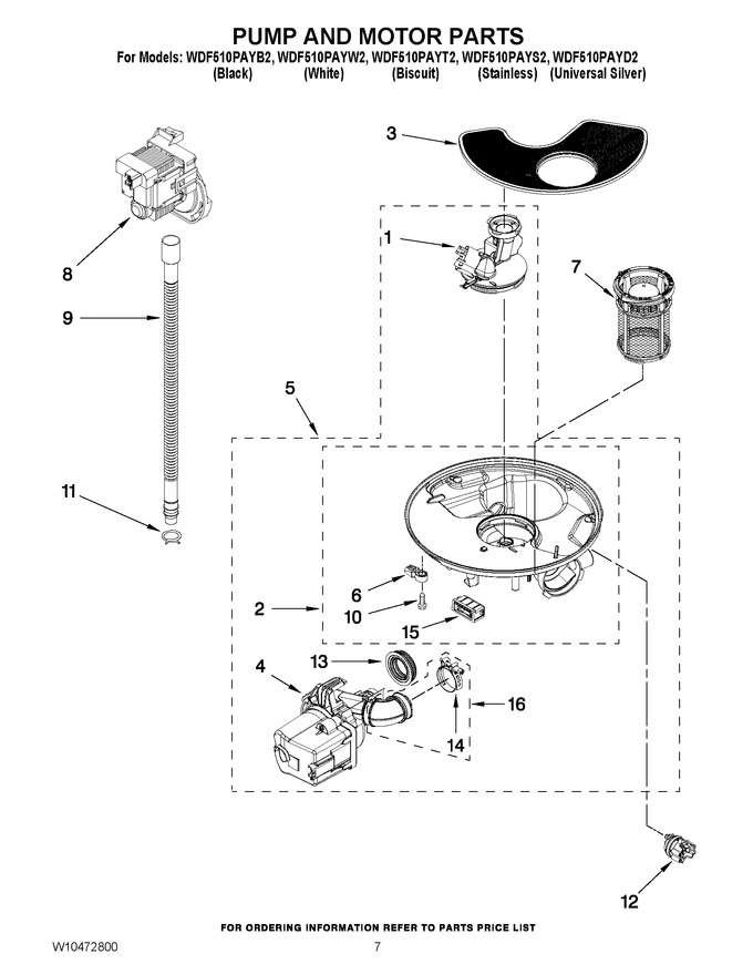 Diagram for WDF510PAYB2