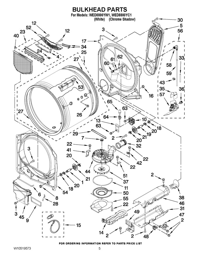 Diagram for WED8800YC1