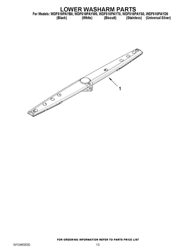 Diagram for WDF510PAYD0