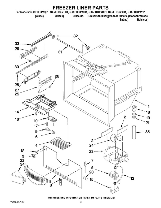 Diagram for GX5FHDXVB01
