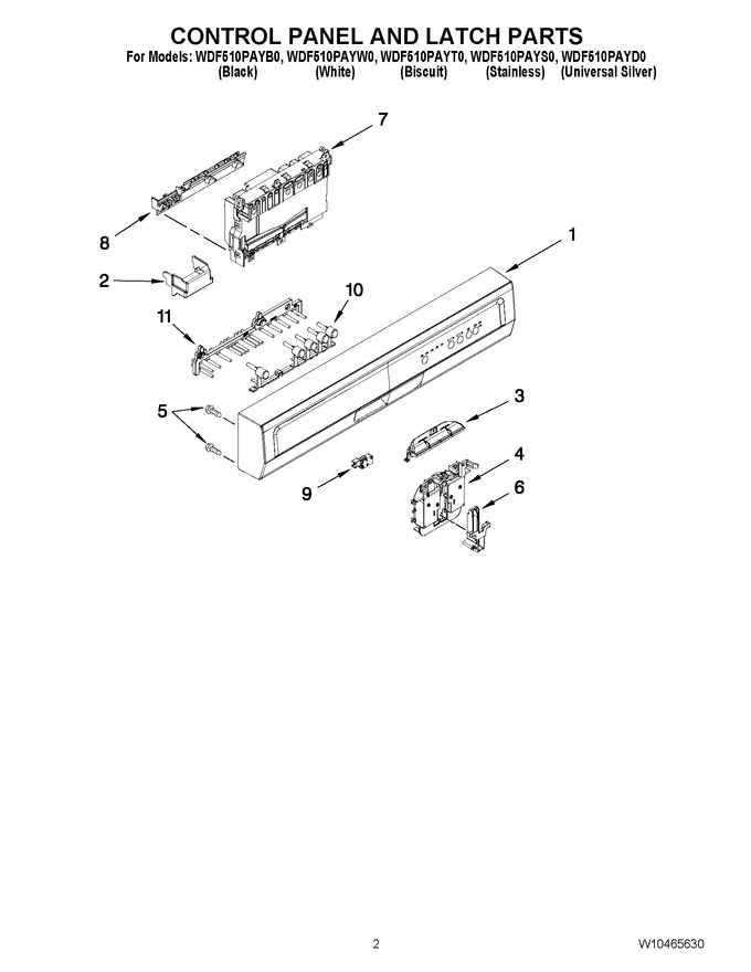 Diagram for WDF510PAYB0