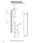 Diagram for 07 - Freezer Door Parts