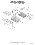 Diagram for 09 - Freezer Door Parts