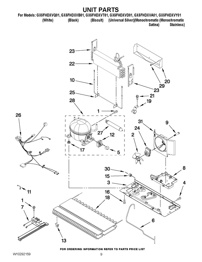 Diagram for GX5FHDXVT01