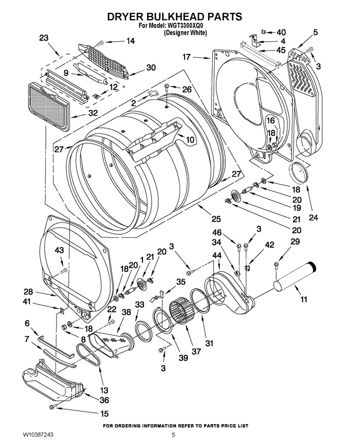 Diagram for WGT3300XQ0