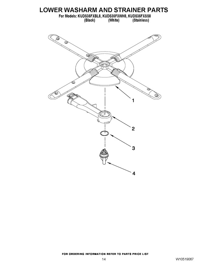 Diagram for KUDS35FXBL8