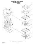 Diagram for 04 - Freezer Liner Parts