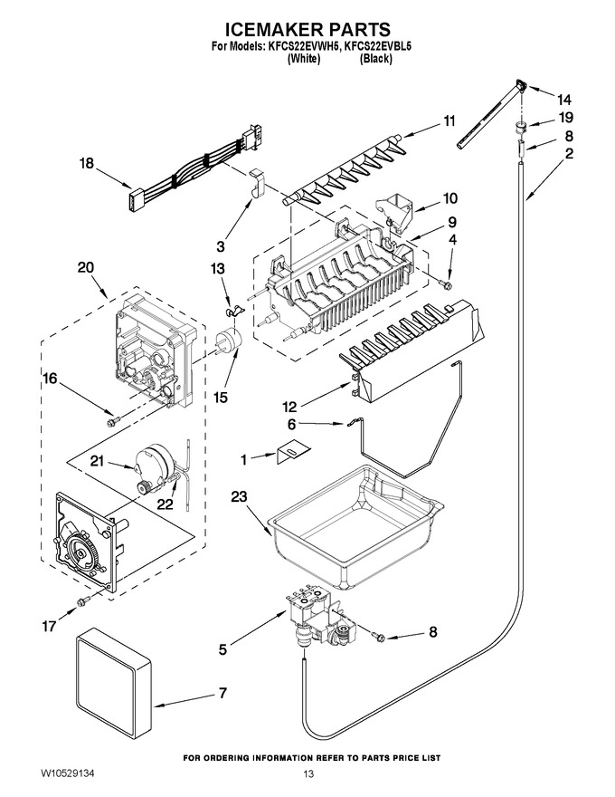 Diagram for KFCS22EVWH5
