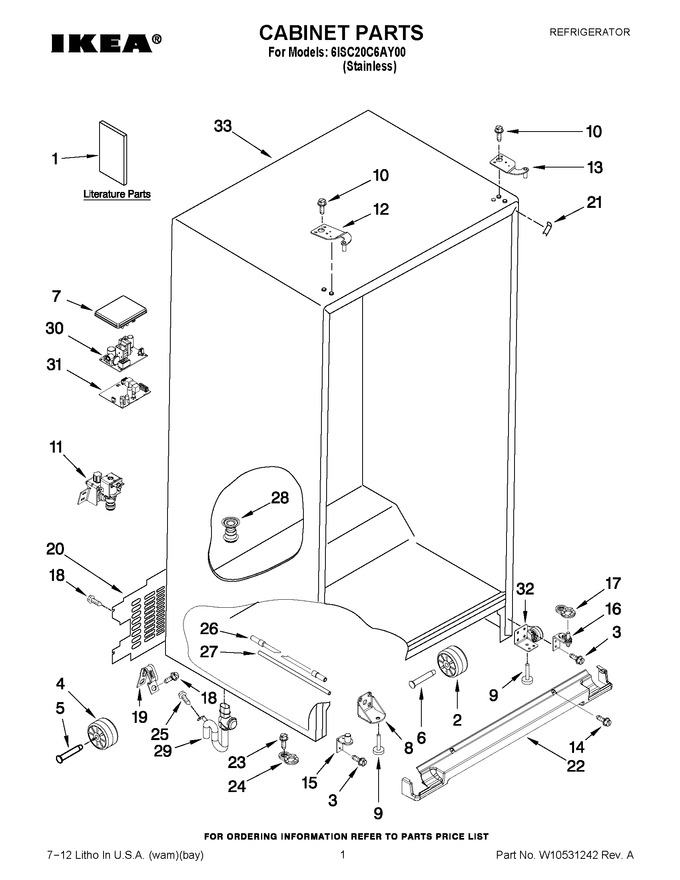 Diagram for 6ISC20C6AY00
