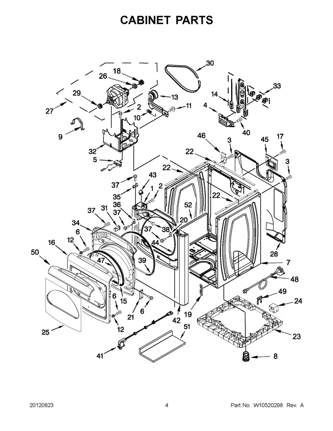 Diagram for YWED8800YW1