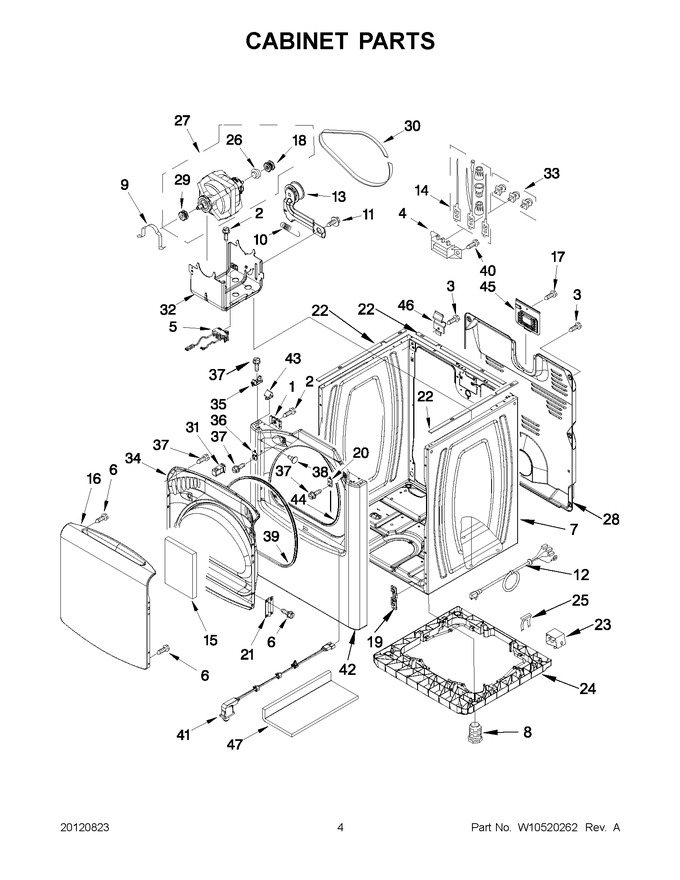 Diagram for YWED8400YW1
