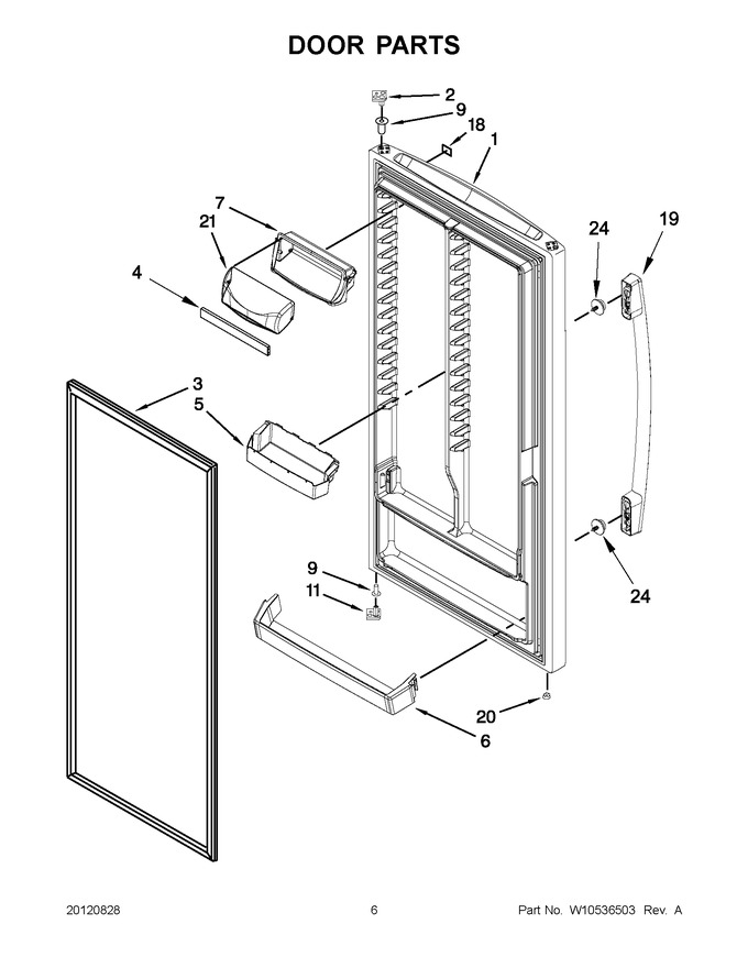Diagram for 5VEL88TRAQ00