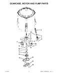 Diagram for 04 - Gearcase, Motor And Pump Parts
