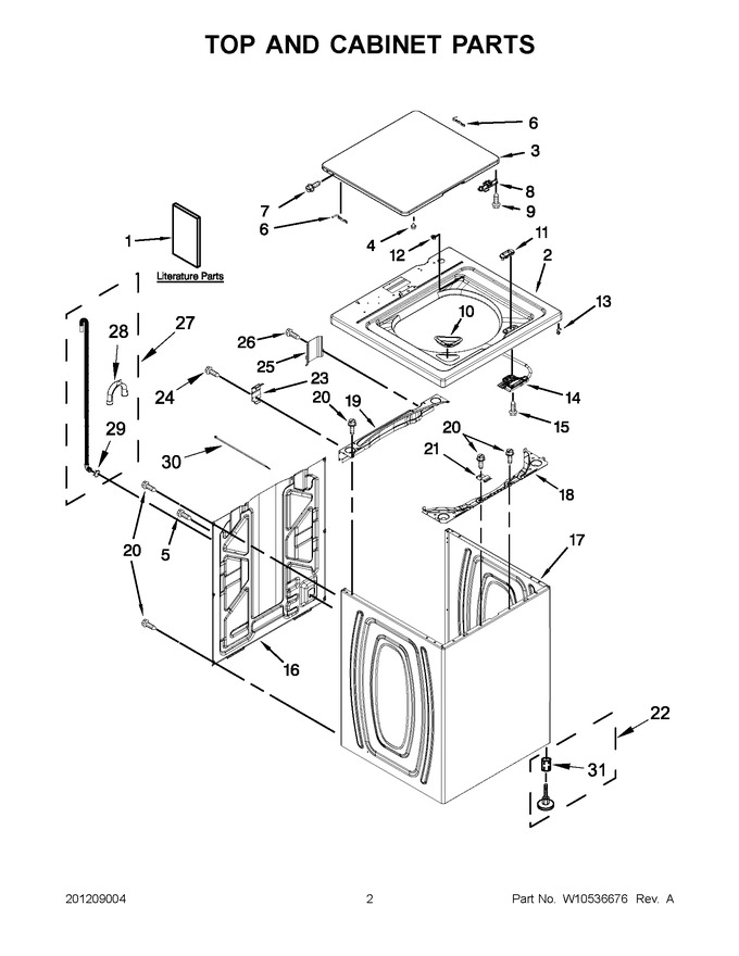 Diagram for WTW4910XQ3