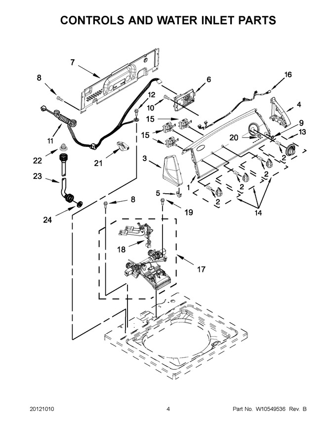 Diagram for 7MWTW1603AW2