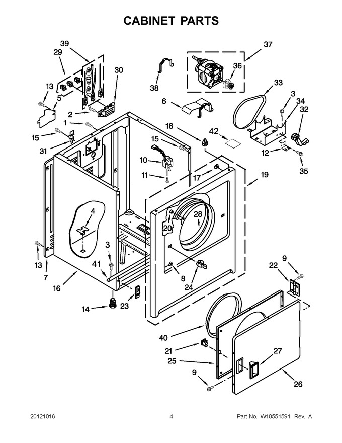 Diagram for WED4890XQ2