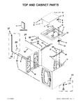 Diagram for 01 - Top And Cabinet Parts
