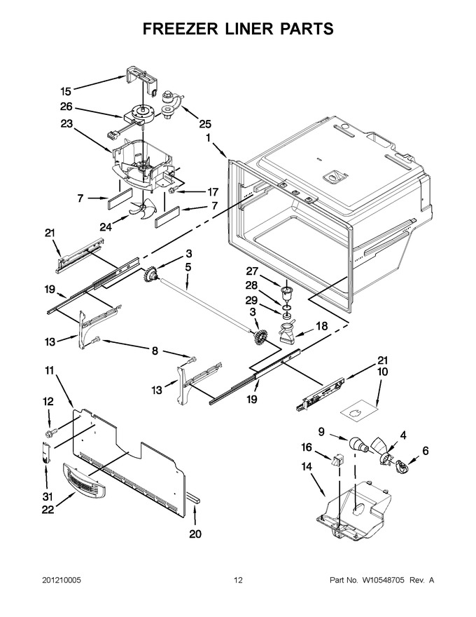 Diagram for 5GI6FARAF000