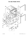 Diagram for 05 - Tub And Frame Parts