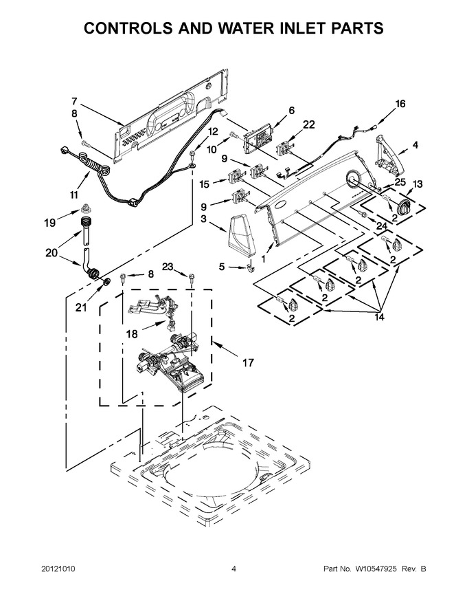 Diagram for 7MWTW1605AW1