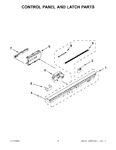 Diagram for 02 - Control Panel And Latch Parts