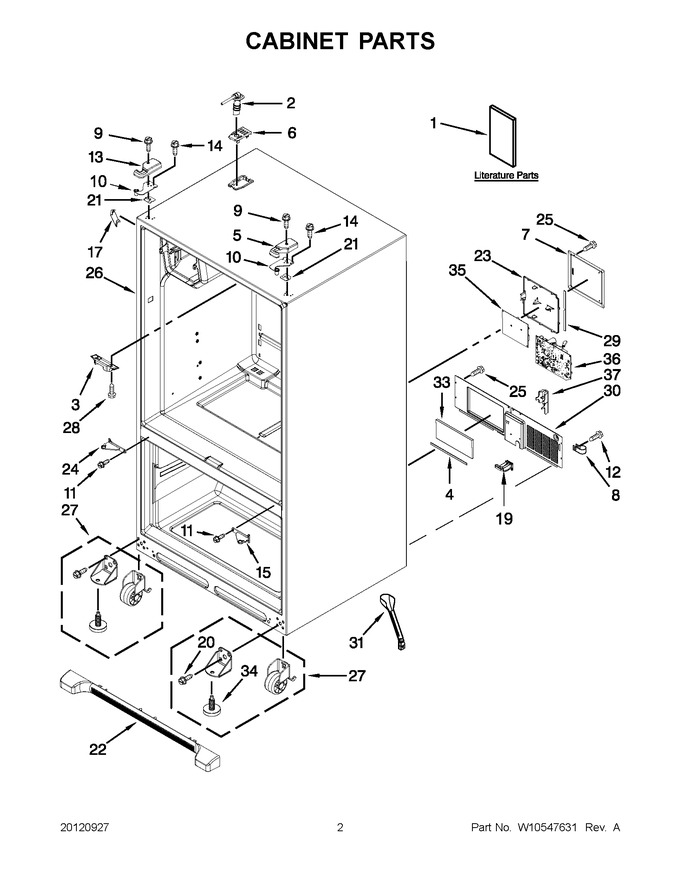 Diagram for 5VGI6FARAF00