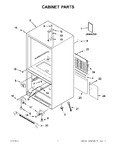 Diagram for 01 - Cabinet Parts