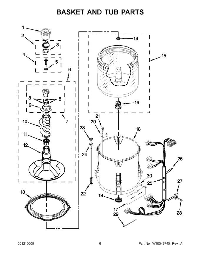 Diagram for 7MWTW1606AW1