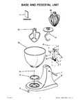 Diagram for 02 - Base And Pedestal Unit