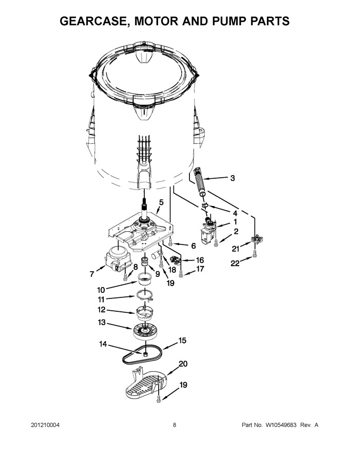 Diagram for 4GWTW5550YW1