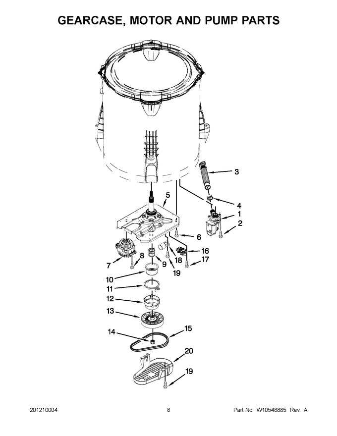 Diagram for 7MWTW1502AW1