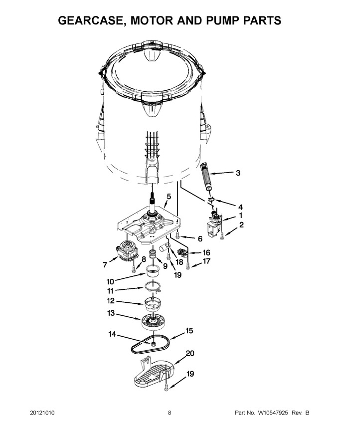 Diagram for 7MWTW1605AW1