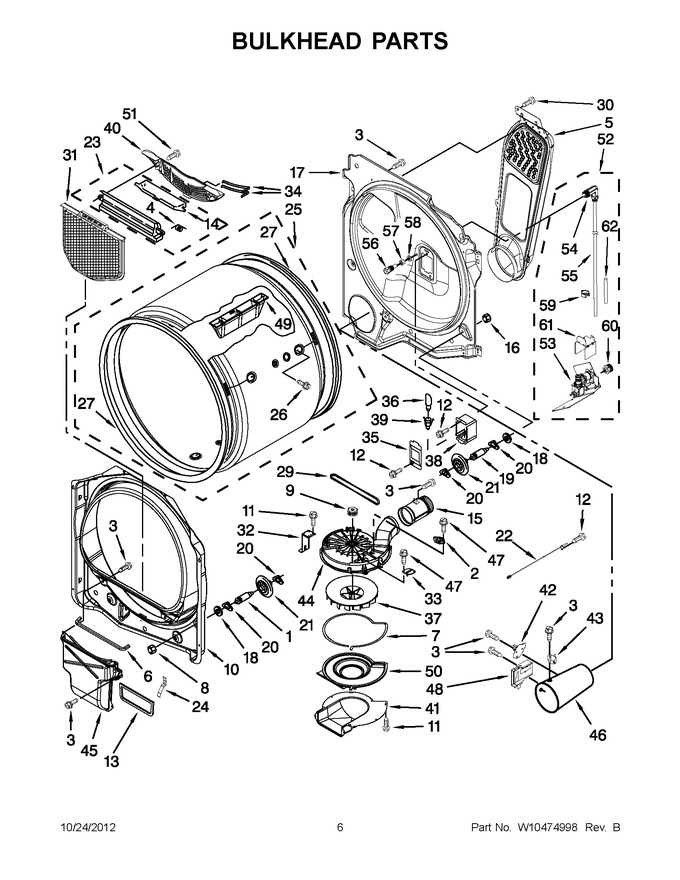 Diagram for WGD8800YC1