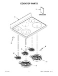 Diagram for 01 - Cooktop Parts