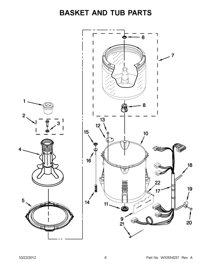 Diagram for 7MWTW1501AW1