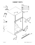 Diagram for 01 - Cabinet Parts