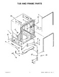 Diagram for 05 - Tub And Frame Parts