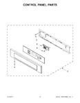 Diagram for 02 - Control Panel Parts