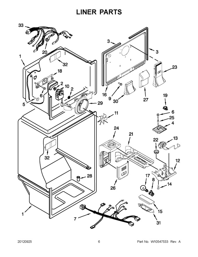Diagram for WRT1L1TZYB01