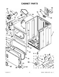 Diagram for 02 - Cabinet Parts
