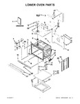 Diagram for 01 - Lower Oven Parts