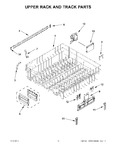 Diagram for 09 - Upper Rack And Track Parts