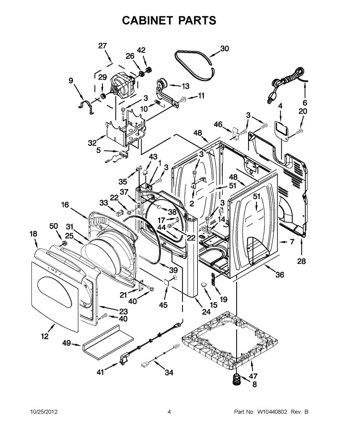 Diagram for WGD8800YC0