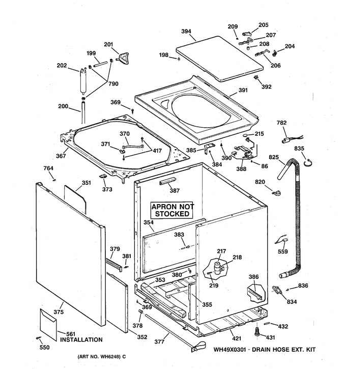 Diagram for WPSQ4160T5AA