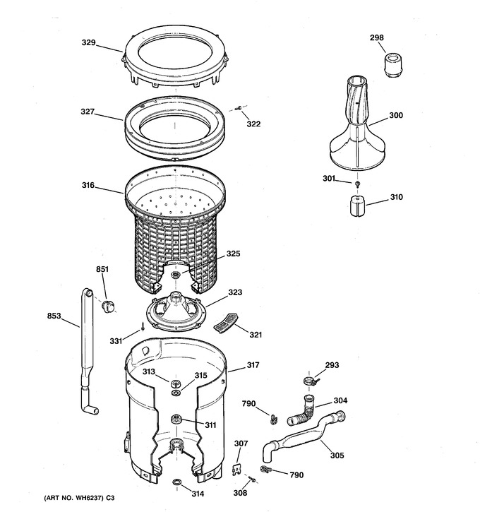 Diagram for WCSR2070T5WW
