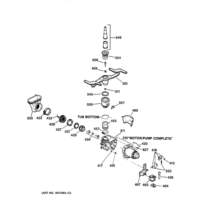 Diagram for GSD1920X66BB