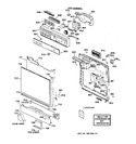 Diagram for 1 - Escutcheon & Door Assembly