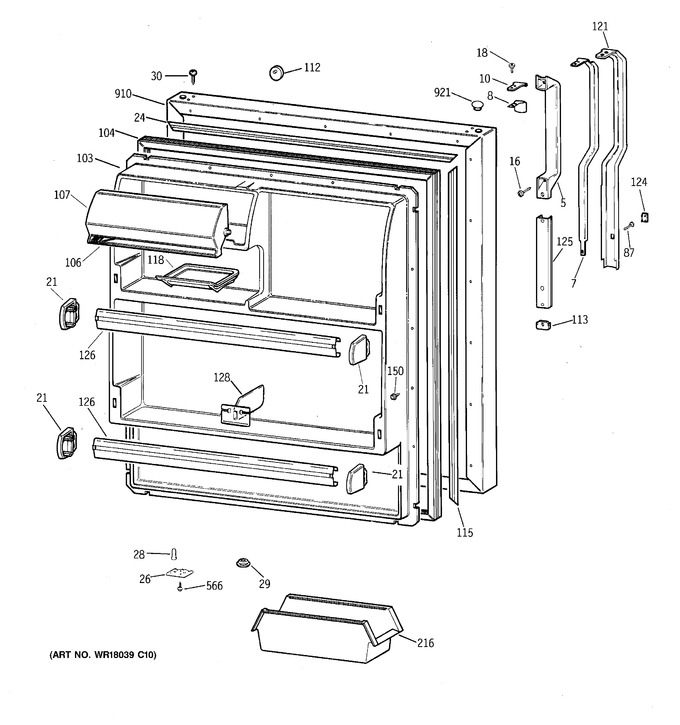 Diagram for TBH18DAXTRAA