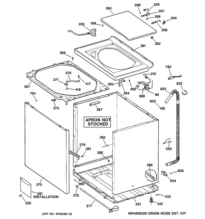 Diagram for WNXR2100T6WW