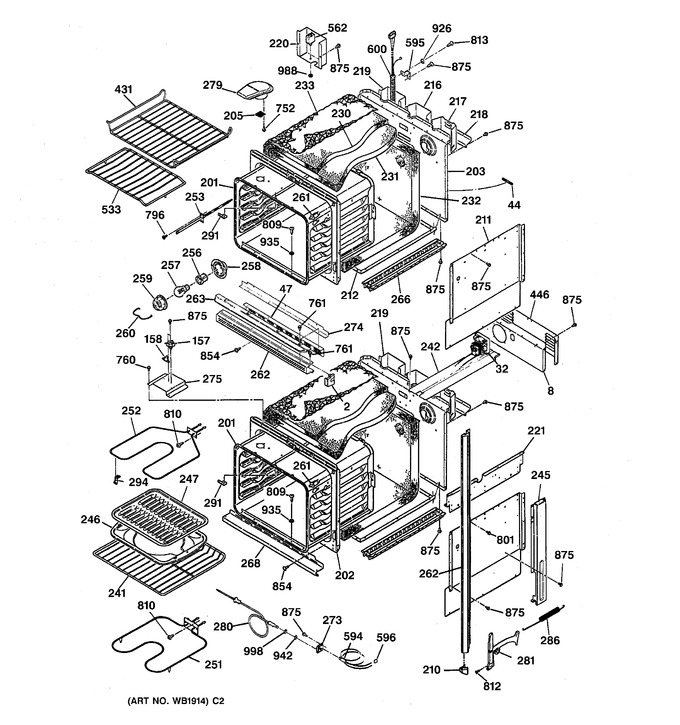 Diagram for JKP54GP2BG